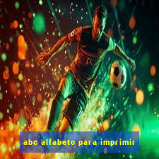 abc alfabeto para imprimir